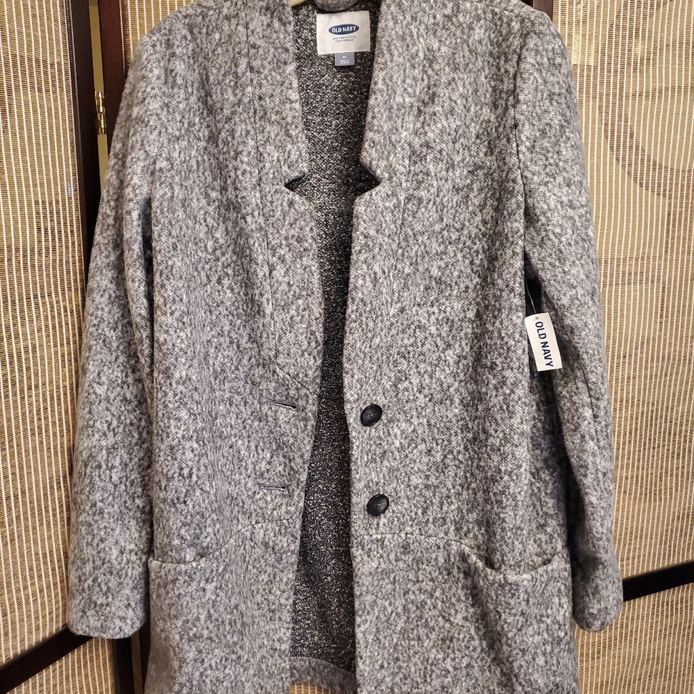 Sweater-Fleece Coat - Picture 10 of 12